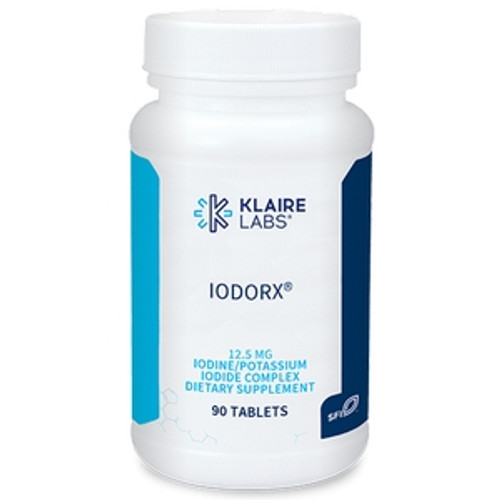 IodoRx 12.5mg 90t by Klaire Labs