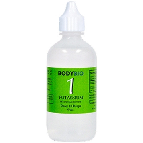 1 Potassium Trace Minerals 4 oz by BodyBio/E-Lyte