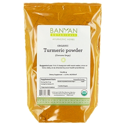 Turmeric Powder 1 lb by Banyan Botanicals