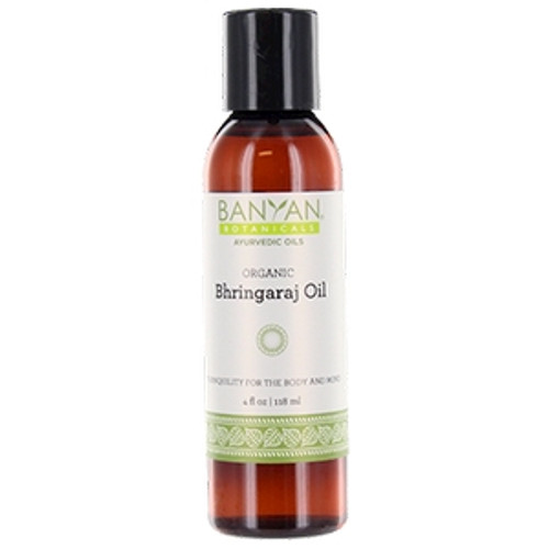 Bhringaraj Oil Organic 4 oz by Banyan Botanicals