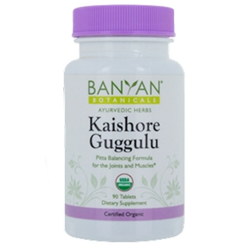 Kaishore Guggulu 90 tabs by Banyan Botanicals