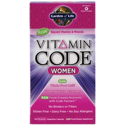 Vitamin Code Women 120 vcaps by Garden of Life