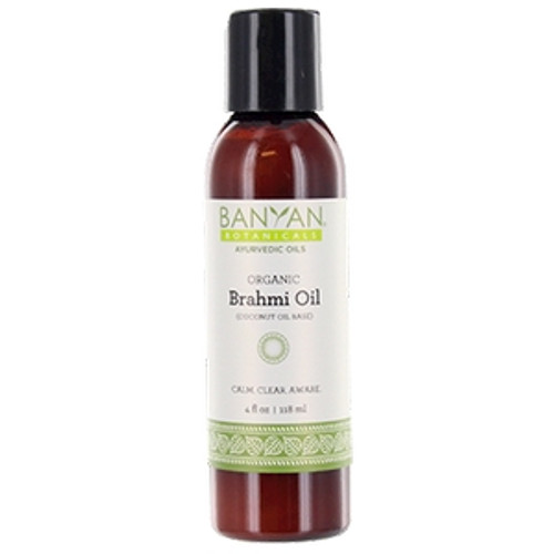 Organic Brahmi Oil Coconut 4 oz by Banyan Botanicals