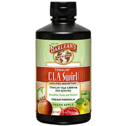 Tonalin CLA Fresh Apple Swirl 16 oz by Barlean's Organic Oils