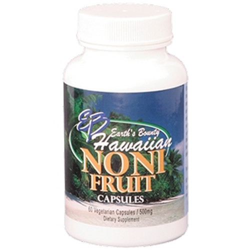 Hawaiian Noni Fruit 500 mg 60 vcaps by Earth's Bounty