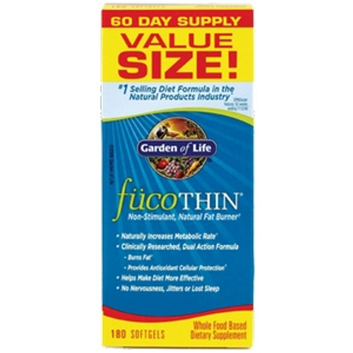FucoThin 180 gels by Garden of Life