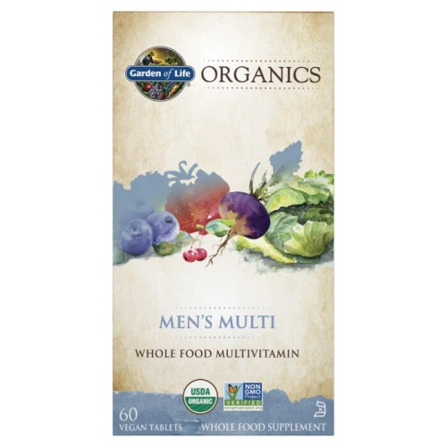 Mykind Organics Mens Multi 60 tablets by garden of life
