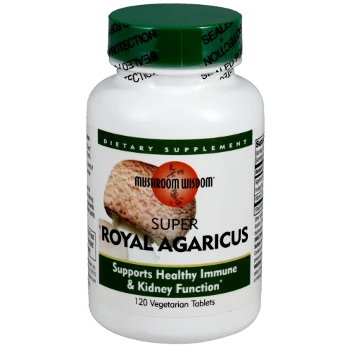 Super Royal Agaricus 120 vtabs by Mushroom Wisdom, Inc.