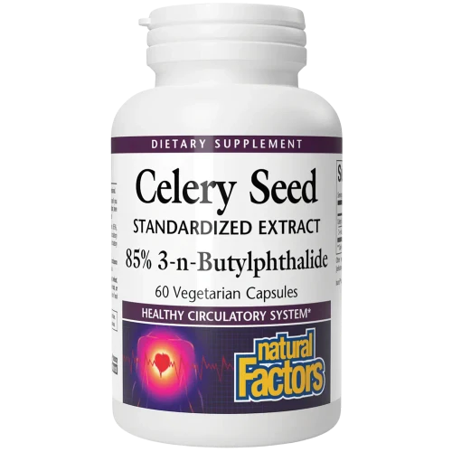Celery Seed Extract - 60 caps / 75 mg by Natural Factors