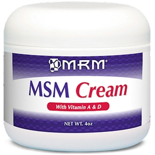 MSM Cream 4 oz by Metabolic Response Modifier