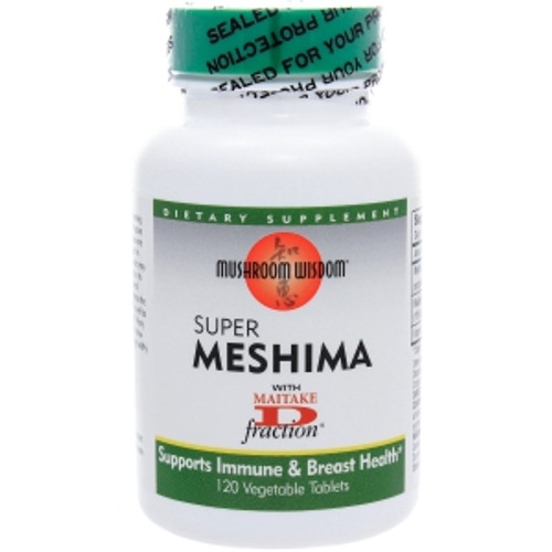 Super Meshima w Maitake D Frac 120 vtabs by Mushroom Wisdom, Inc.