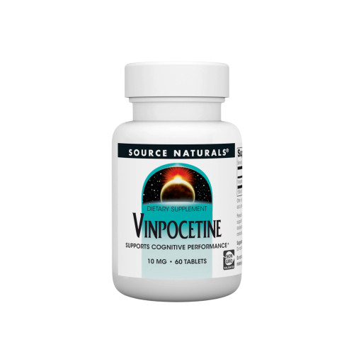 Vinpocetine 10mg 60t by Source Naturals