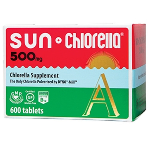 Sun Chlorella 600 Tabs 500mg by Sun Chlorella USA