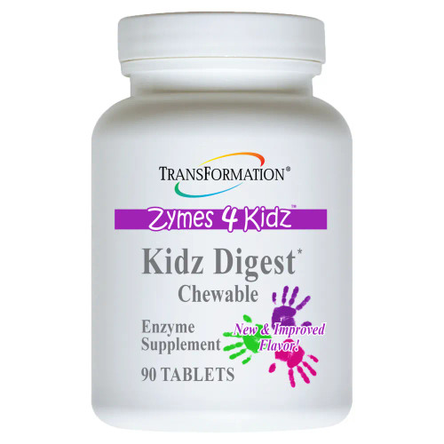 Kidz Digest Chewable 90 tabs by Transformation Enzyme