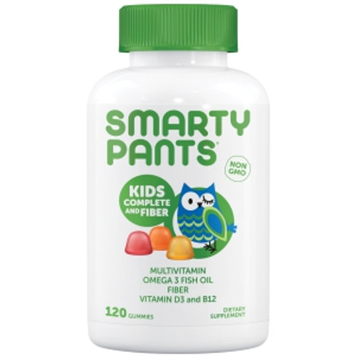 Kids Complete + Fiber 120 gummies by SmartyPants Vitamins
