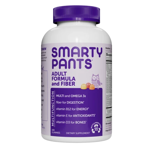 Adult Complete Plus Fiber 180ct by SmartyPants Vitamins