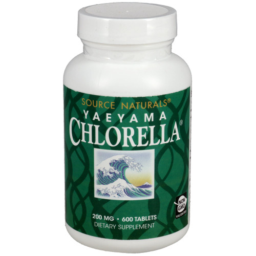 Yaeyama Chlorella 200mg 600t by Source Naturals
