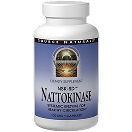 Nattokinase 100mg 60 caps by Source Naturals