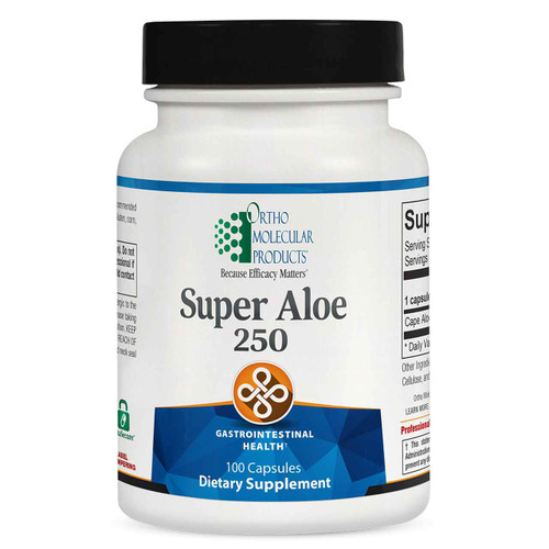 Super Aloe 250 - 100 CT by Ortho Molecular Products - Bowel Regularity Support