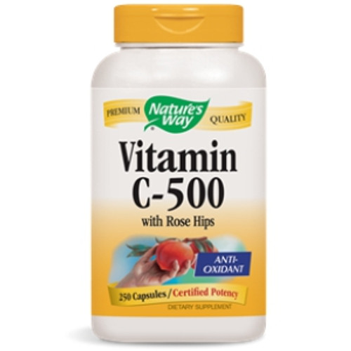 Vitamin C 500 with Rose Hips - 250 caps by Nature's Way