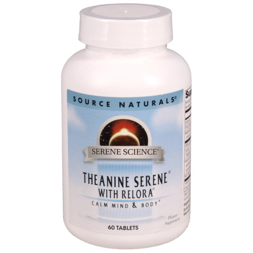 Serene Science Theanine Serene with Relora 60t by Source Naturals