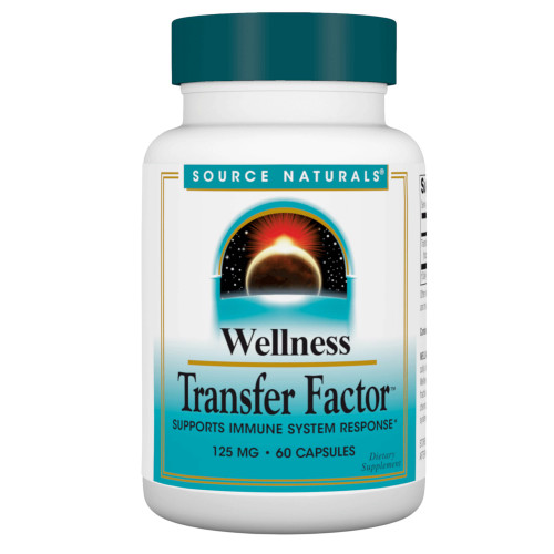 Wellness Transfer Factor 125mg 60c by Source Naturals