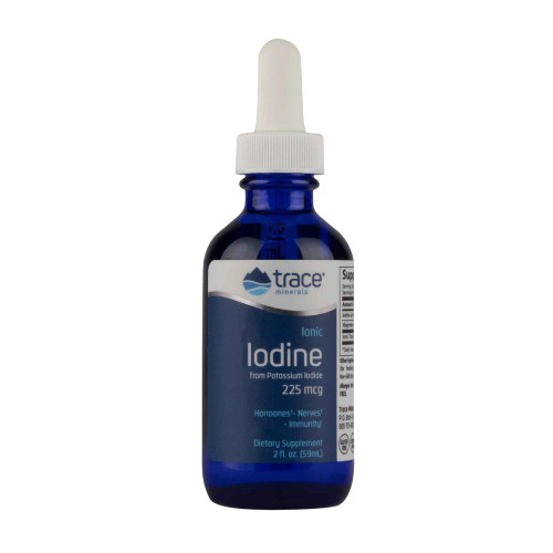 Liquid Ionic Iodine from Potassium Iodide 225mcg 2fl oz by Trace Minerals Research