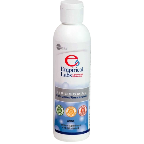 Liposomal Curcumin/Resveratrol Citrus 180ml by Empirical Labs