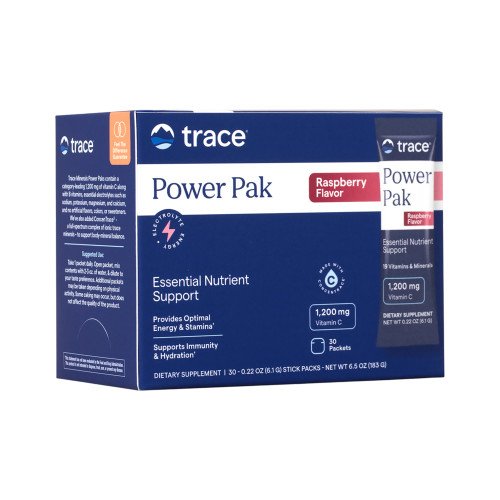 Electrolyte Stamina Power Pak - Raspberry 30pack by Trace Minerals Research
