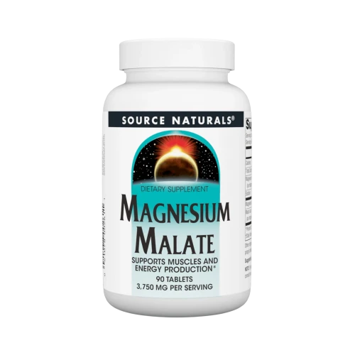 Magnesium Malate 1250mg 60t by Source Naturals