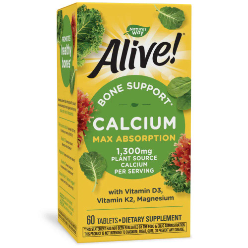 Alive! Calcium 60t by Nature's Way