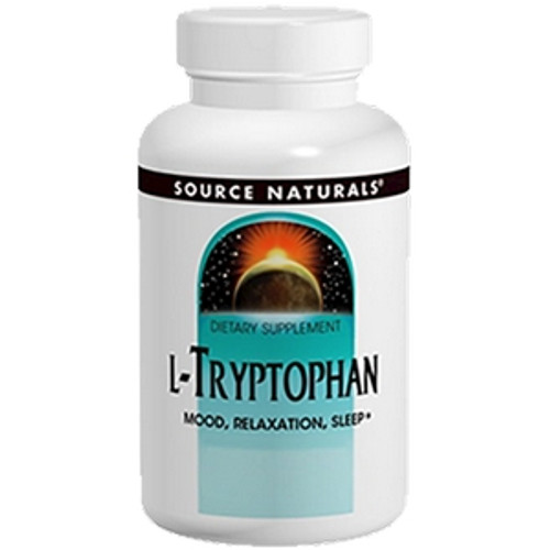 L-Tryptophan 500mg 120 caps by Source Naturals