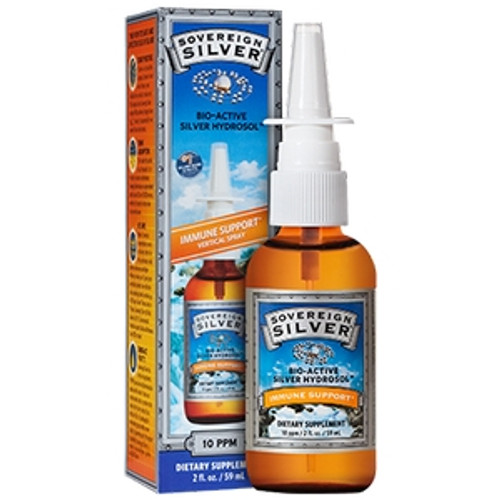 Silver Hydrosol Vertical Sp 10 ppm 2 oz by Sovereign Silver