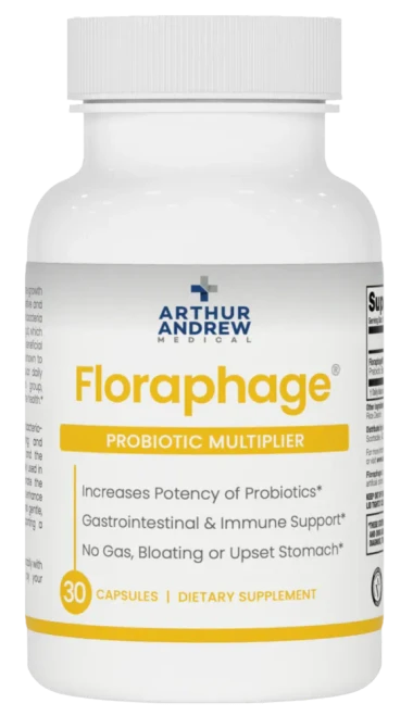 Floraphage Probiotic Multiplier 30c by Arthur Andrew Medical