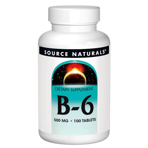 B-6 Immune System Support 500mg 100t by Source Naturals