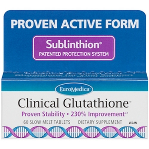 Clinical Glutathione 60t by EuroMedica Inc.