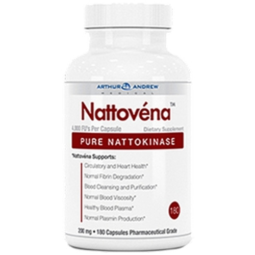 Nattovena 4,000 FU/cap 180c by Arthur Andrew Medical