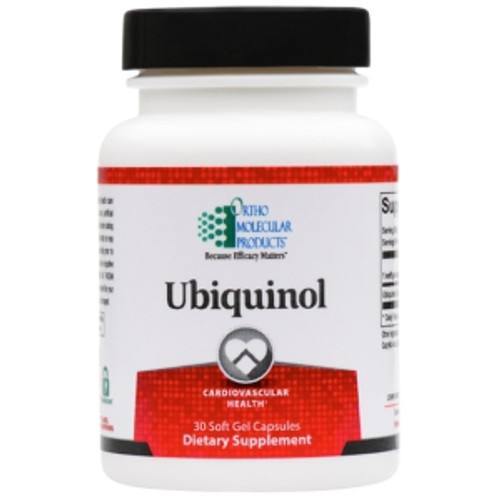 Ortho Molecular Products - Ubiquinol - 30 CT