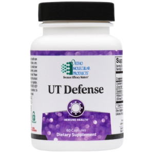 Ortho Molecular Products UT Defense - 30 CT urinary tract support supplement bottle