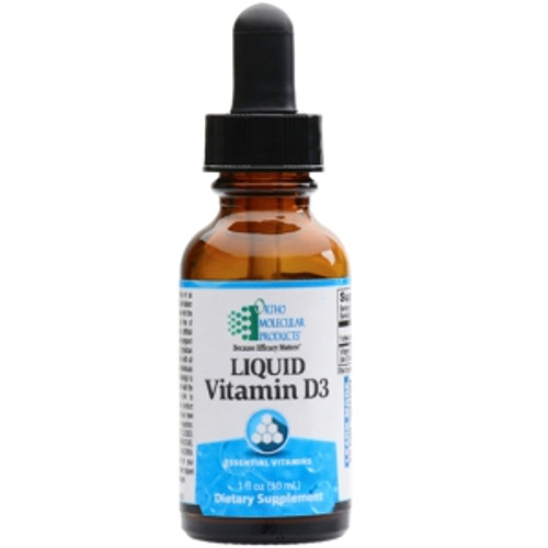 Ortho Molecular Products - Vitamin D3 Liquid - 1 OZ