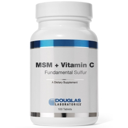 MSM + Vitamin C 100t by Douglas Labs