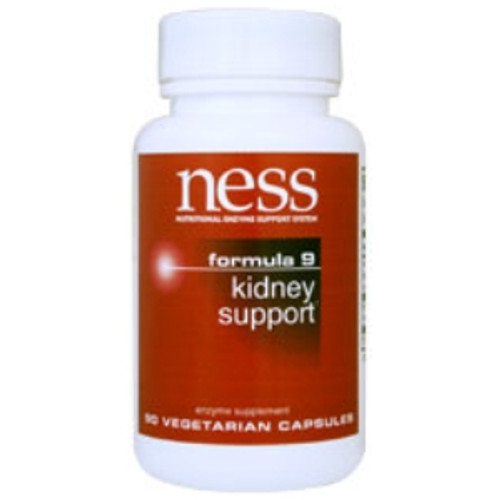 Kidney Support #9 - 90 caps by NESS Enzymes