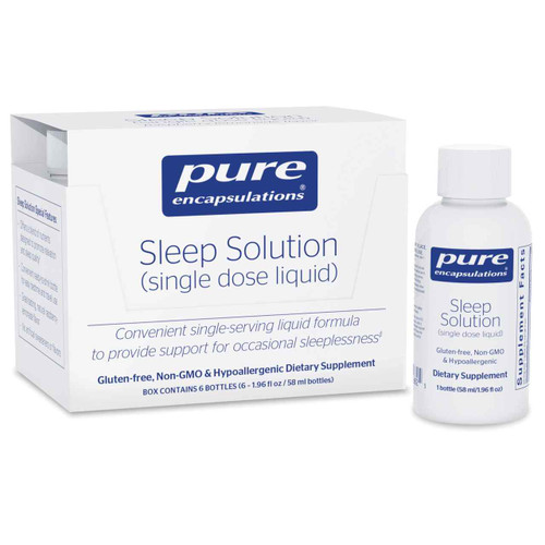 Sleep Solution - single dose liquid 6ct Pure Encapsulations