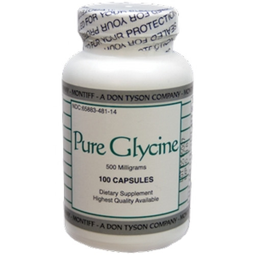 Pure Glycine - 100 caps / 500 mg by Montiff
