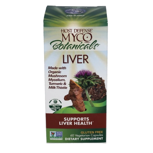 MycoBotanicals Liver 60c by Host Defense