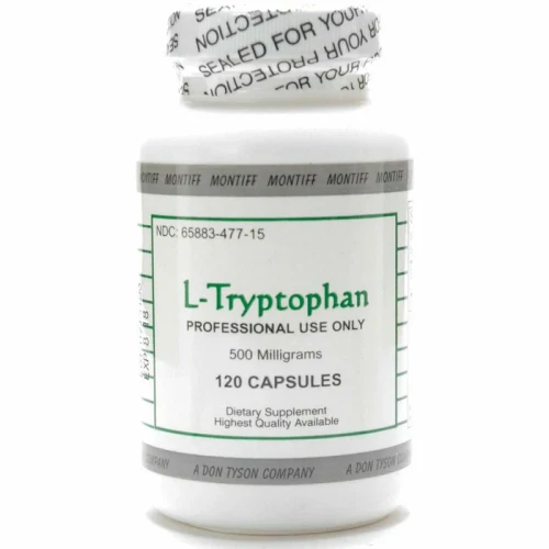 L-Tryptophan 500mg 120c by Montiff