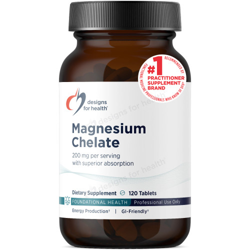Magnesium Chelate 120t by Designs for Health