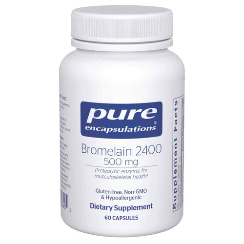 Bromelain 2400 500mg 60c Pure Encapsulations