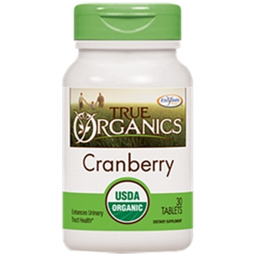 True Organics Cranberry 30t by Enzymatic Therapy