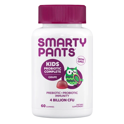 Kids Probiotic Complete Grape 60ct by SmartyPants Vitamins
